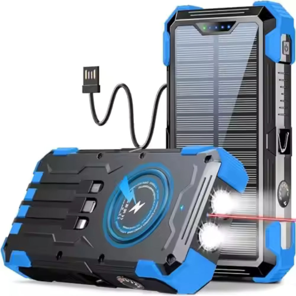 Solar Charger Power Bank Wireless Charger