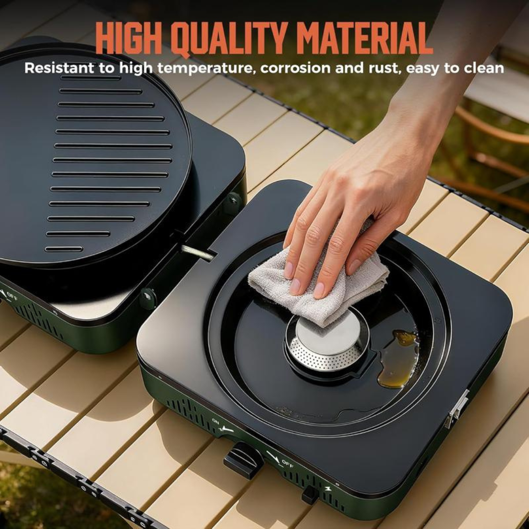 2 Burner Propane Camping Stove