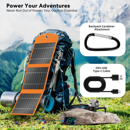 30W Portable Solar Panel Charger