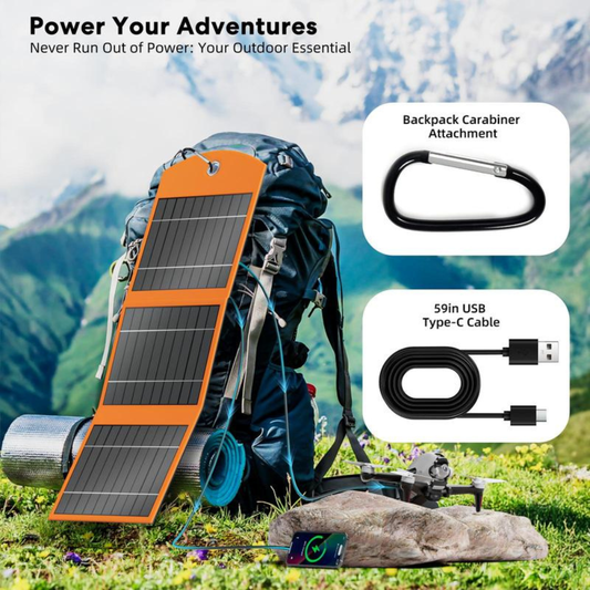 30W Portable Solar Panel Charger