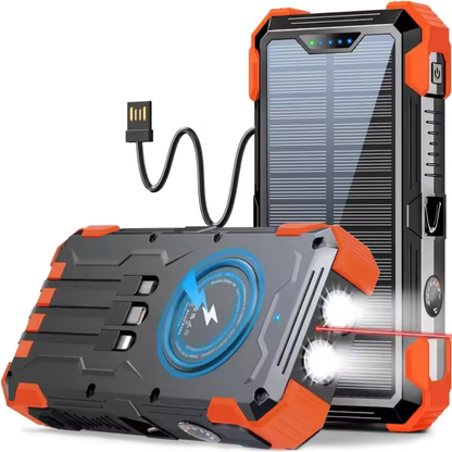 Solar Charger Power Bank Wireless Charger