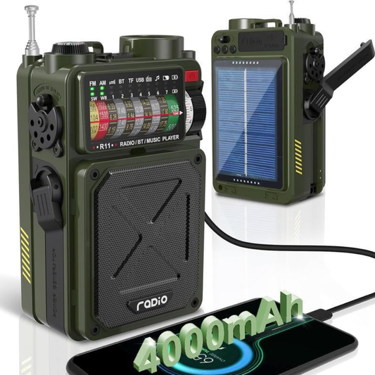 4000mAh Weather Emergency Radio