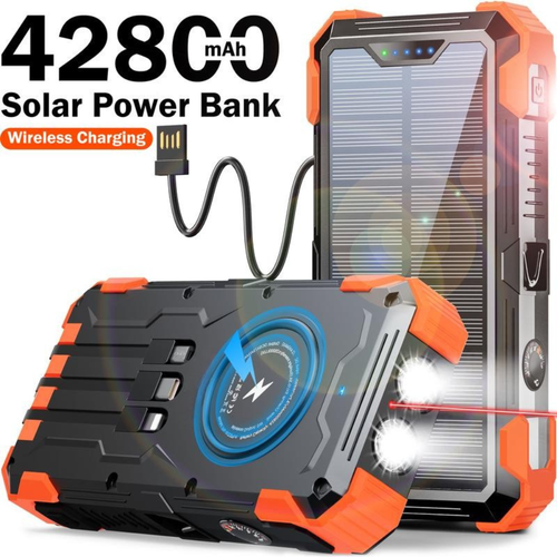 Solar Charger Power Bank Wireless Charger