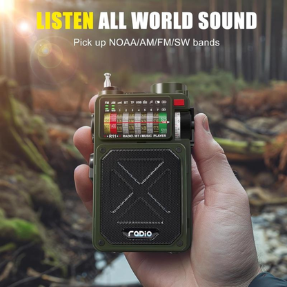 4000mAh Weather Emergency Radio