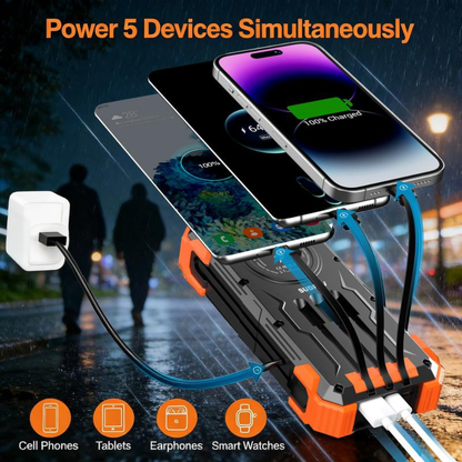 Solar Charger Power Bank Wireless Charger