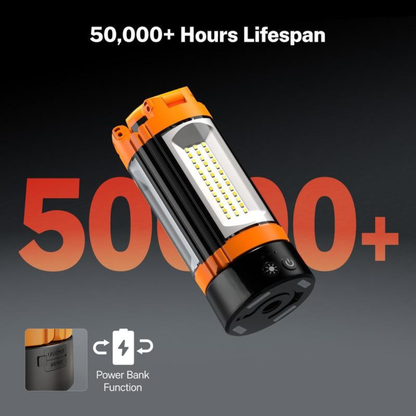 10000mAh Camping Light with Power Bank