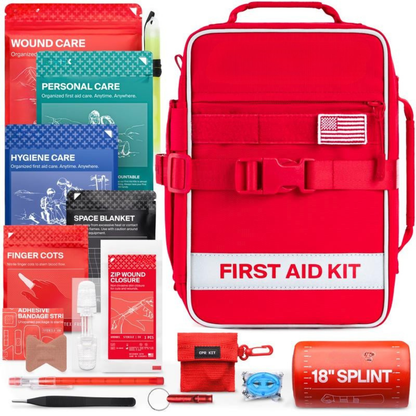 First Aid Kit Ideal for Car, Travel & Home