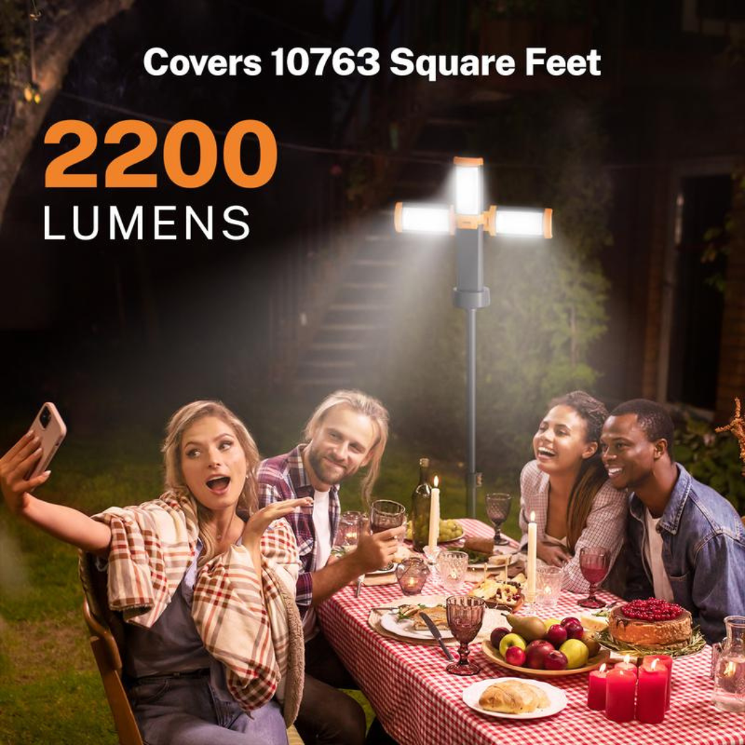10000mAh Camping Light with Power Bank