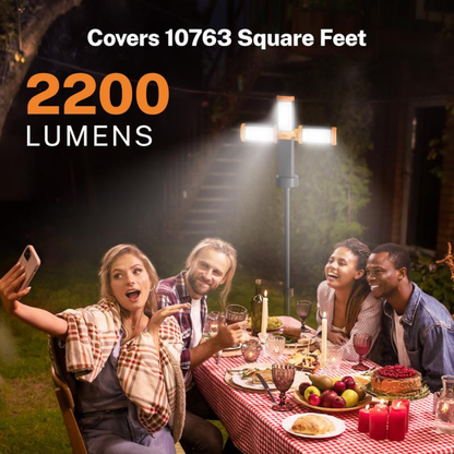 10000mAh Camping Light with Power Bank