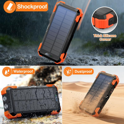 Solar Charger Power Bank Wireless Charger