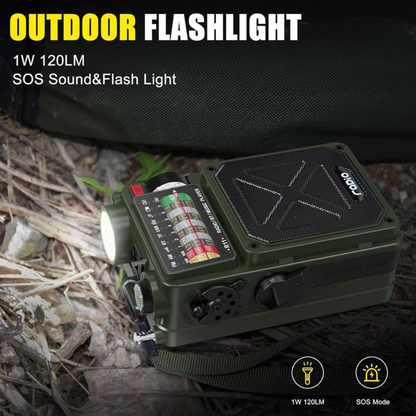 4000mAh Weather Emergency Radio
