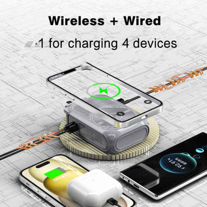 Portable Magnetic Power Bank Charger