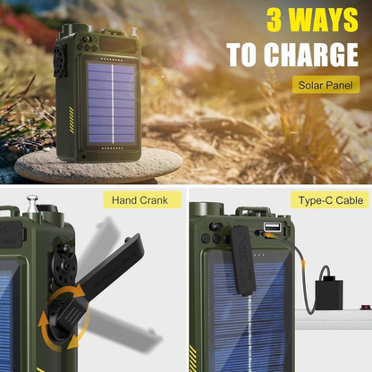 4000mAh Weather Emergency Radio