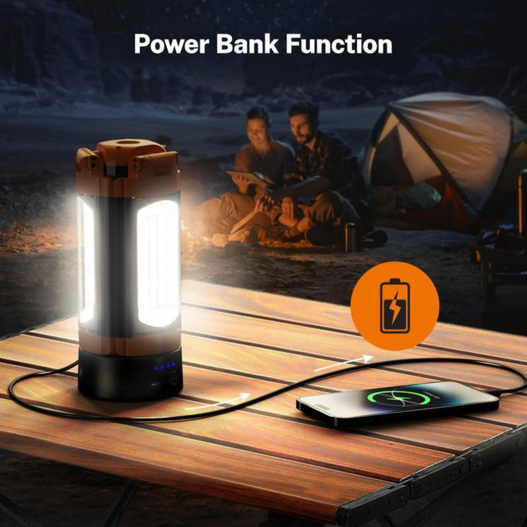 10000mAh Camping Light with Power Bank