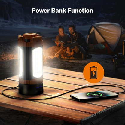 10000mAh Camping Light with Power Bank