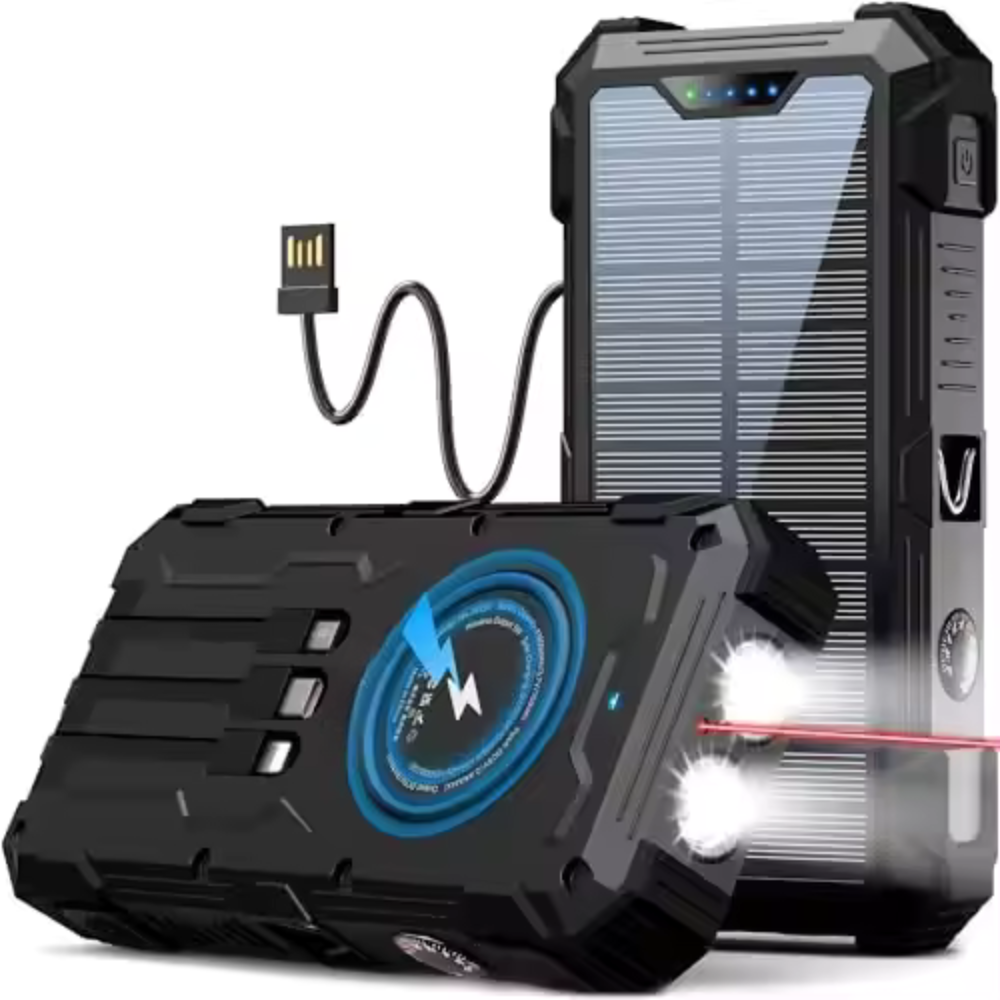 Solar Charger Power Bank Wireless Charger